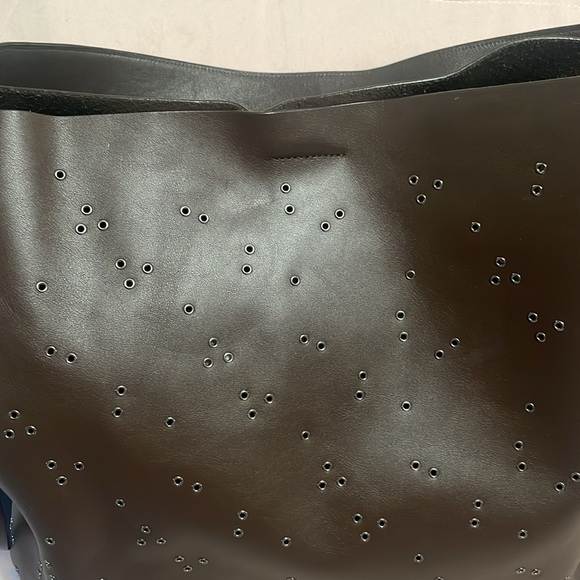 All saints brown stuffed tote - Picture 3 of 16